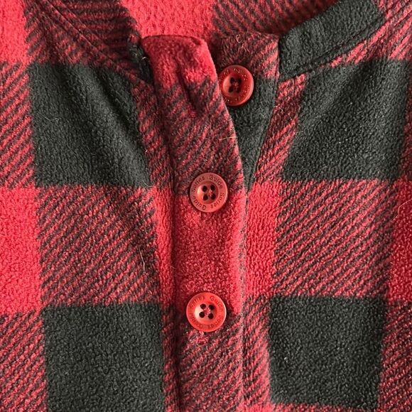 Guide Series Buffalo Check Fleece Nightgown Medium - Picture 5 of 5
